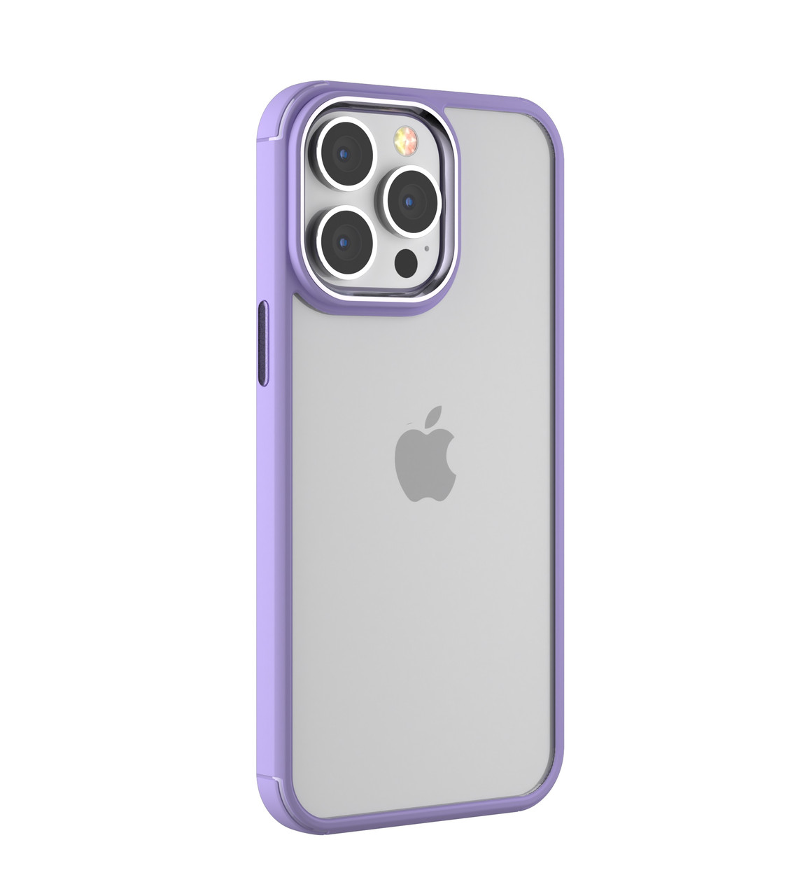 ESTUCHE CRYSTAL IPHONE 14 PRO MORADO